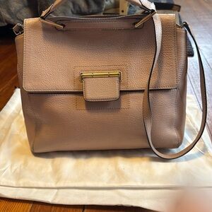 Furla artesia medium leather satchel